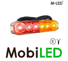 M-LED Feu arrière 3 fonctions 2m câble