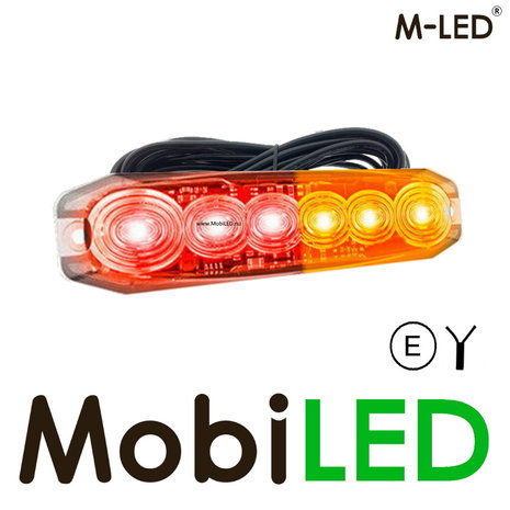M-LED M-LED Achterlicht  3 functies 2 meter kabel E-keur