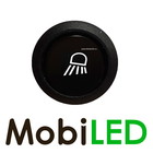 Toggle Switch Spot White/Green Left 20 amps 14 volts