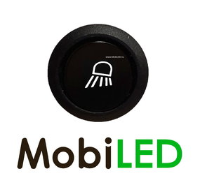 Toggle Switch Spot White/Green Left 20A 14V