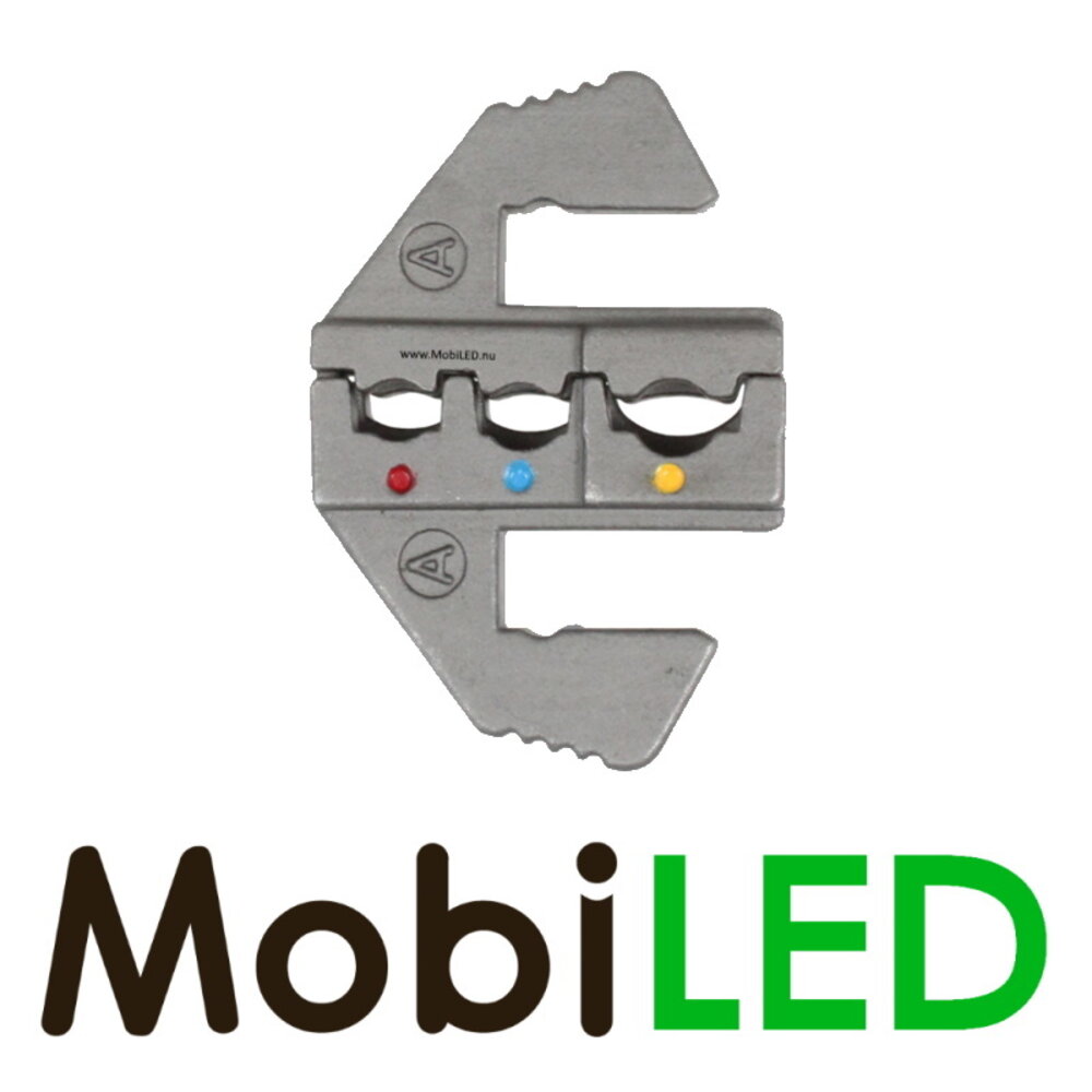 Matrice pour thermorétractable Matrix rouge, bleue et jaune pré-isolée