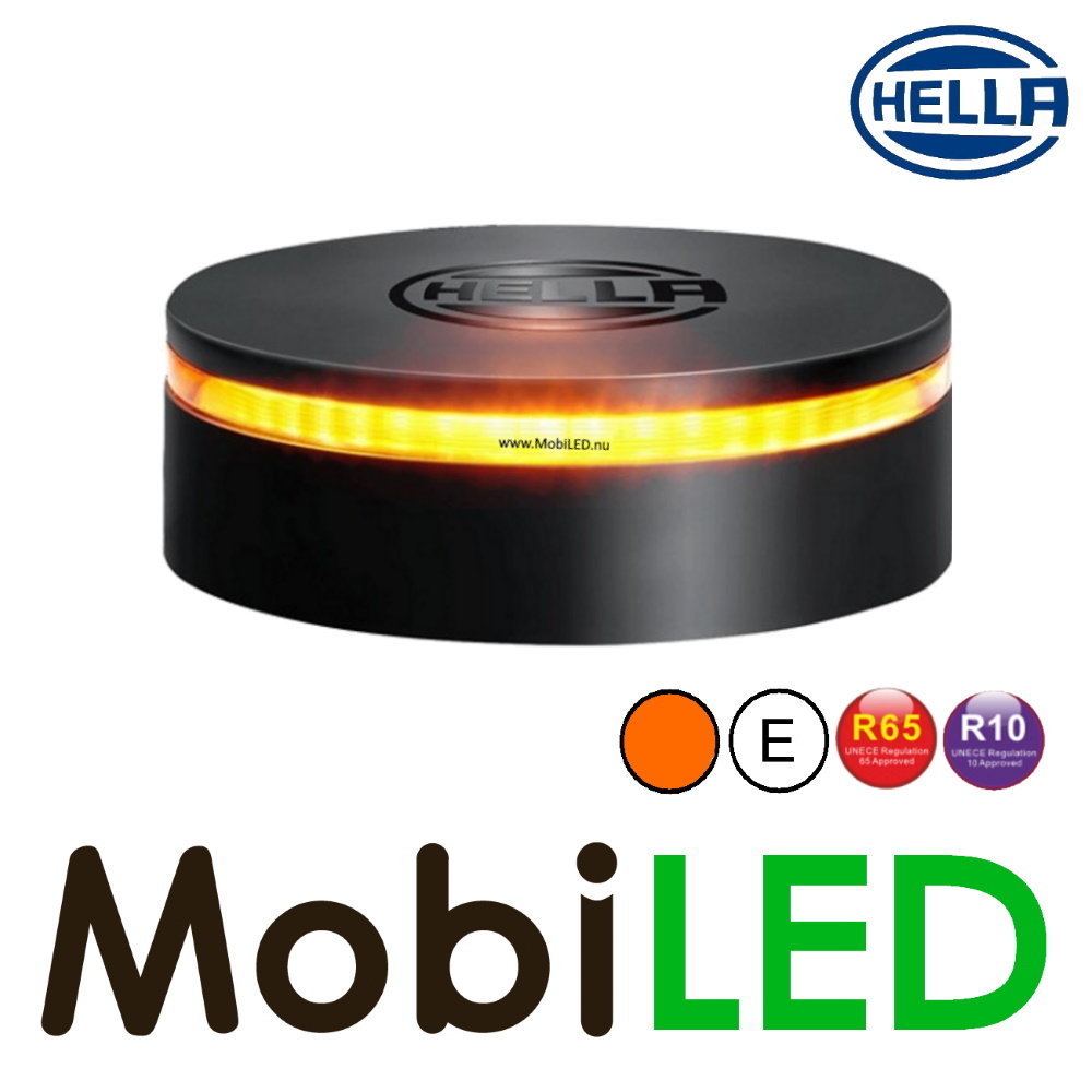 Hella Hella K-LED flasher Rebelution fixed mount E-mark Hella Hella K-LED flasher Rebelution fixed mount E-mark