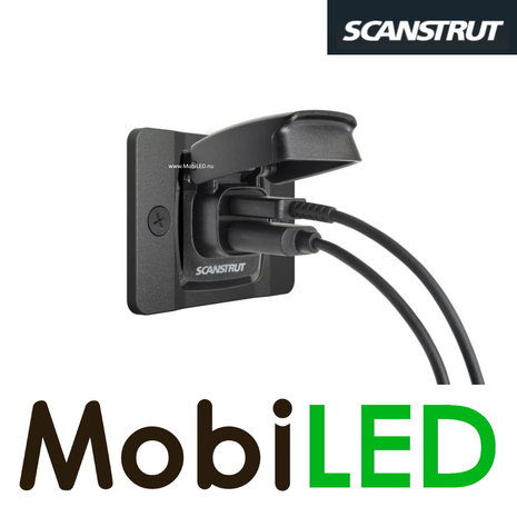 Scanstrut Flip pro USB snellader met voorpaneel Scanstrut Flip pro USB snellader met voorpaneel