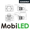 Scanstrut Flip pro USB snellader met voorpaneel Scanstrut Flip pro USB snellader met voorpaneel