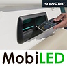 Scanstrut Wireless phone holder and charger cove shape illuminated Scanstrut Wireless phone holder and charger cove shape illuminated