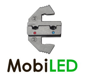 Matrice pour bornes drapeau rouge et bleu