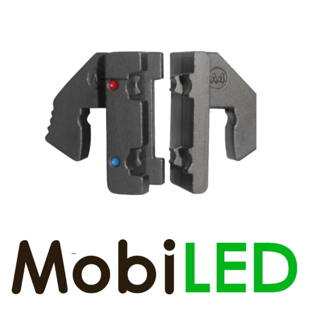 Die for red & blue flag terminals Die for red & blue flag terminals