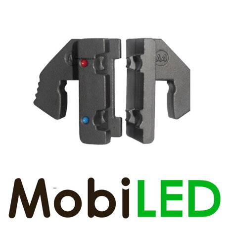 Matrice pour bornes drapeau rouge et bleu