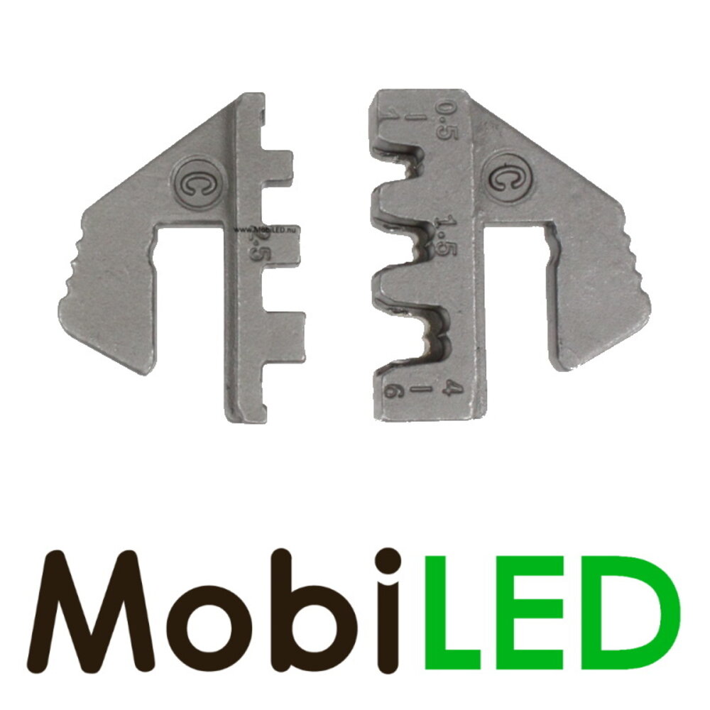 Matrice pour bornes à fût ouvert 0,5-6 mm² Matrice pour bornes à fût ouvert 0,5-6 mm²