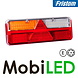 Fristom Kingpoint Rear light 5 functions reflector left bayonet E-mark Fristom Kingpoint Rear light 5 functions reflector left bayonet E-mark