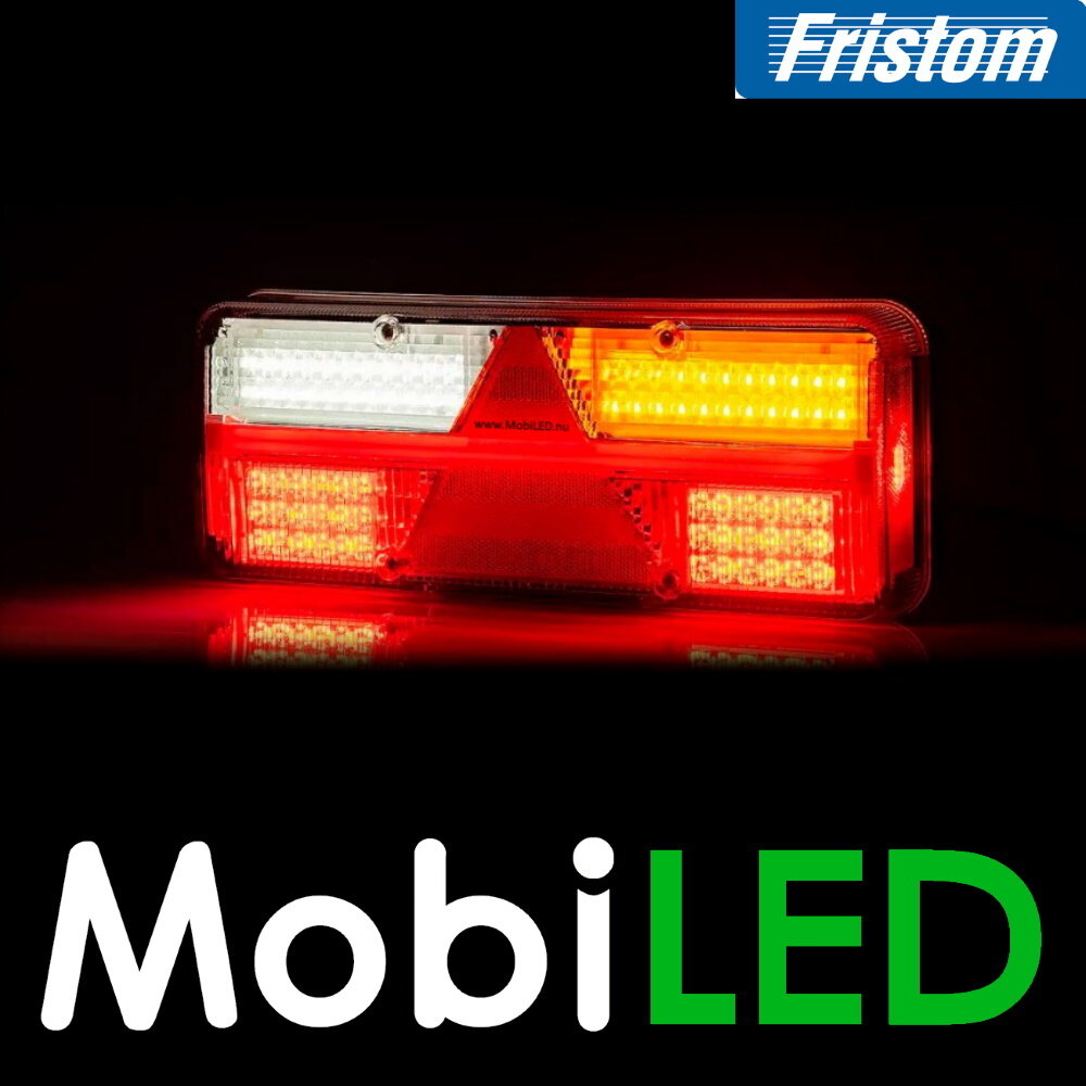 Fristom Kingpoint Feu arrière 5 fonctions réflecteur droite baïonnette E-marque