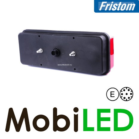 Fristom Kingpoint Achterlicht 6 functies reflector links bajonet E-keur Fristom Kingpoint Achterlicht 6 functies reflector links bajonet E-keur