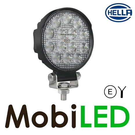 Hella Hella R2200 Lampe de travail 25W ronde E-marque Hella Hella R2200 Lampe de travail 25W ronde E-marque