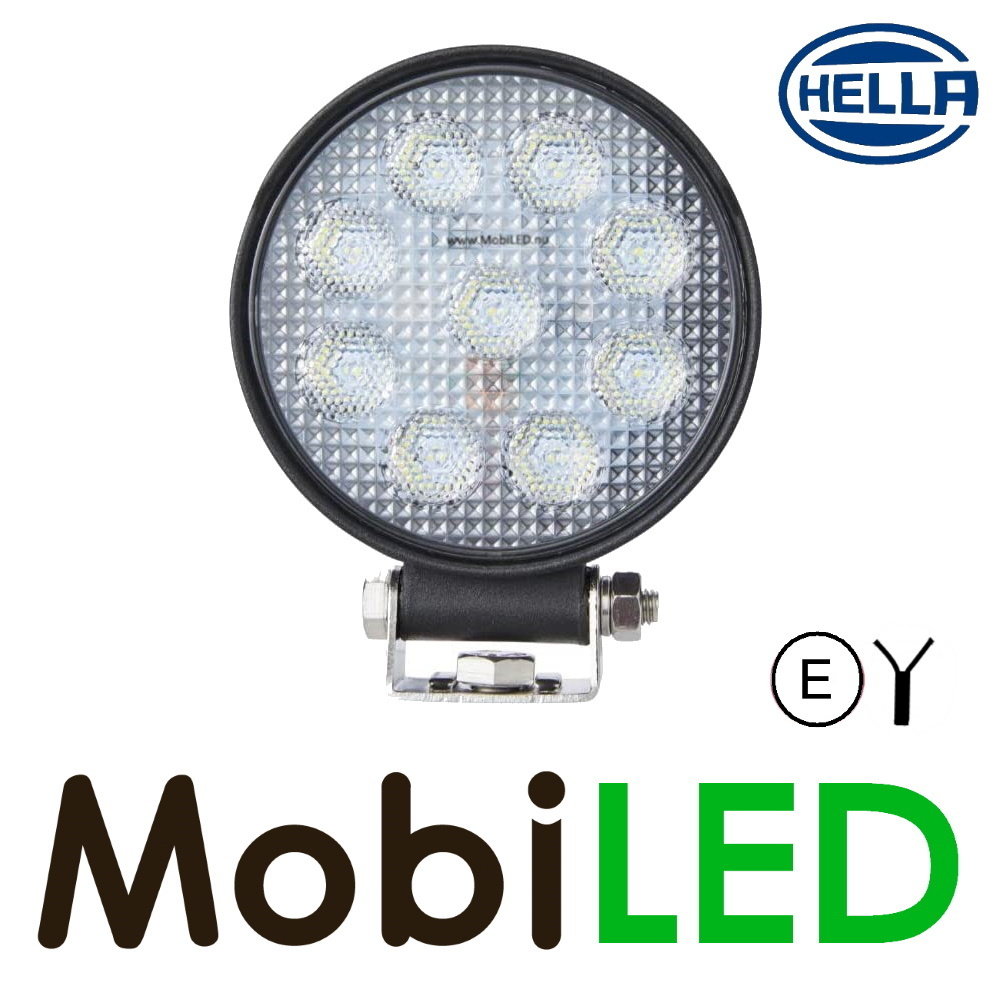 Hella Hella R1500 Werklamp 15W rond  E-keur Hella Hella R1500 Werklamp 15W rond  E-keur