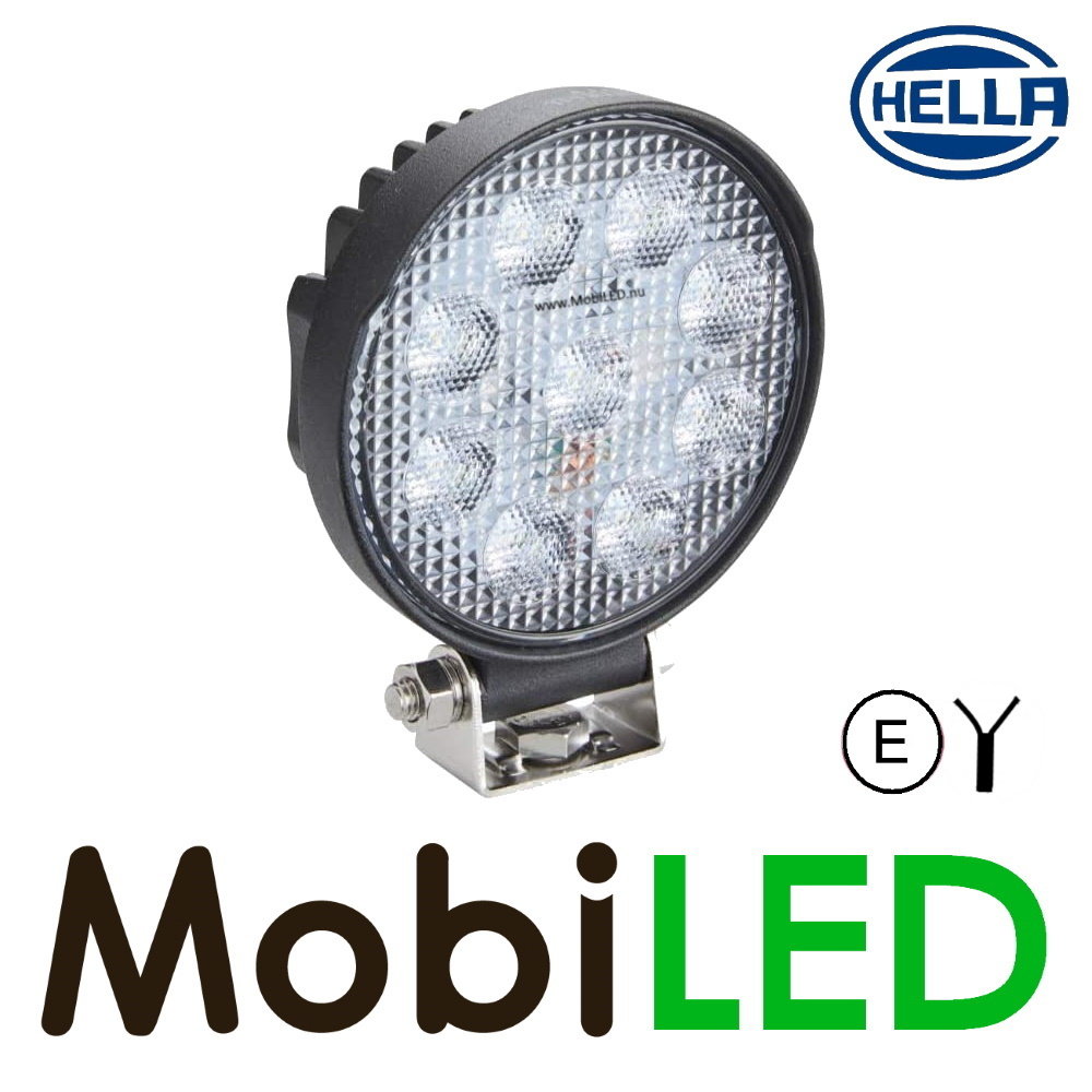 Hella Hella R1500 Werklamp 15W rond  E-keur Hella Hella R1500 Werklamp 15W rond  E-keur
