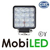 Hella Hella S2500 Lampe de travail 25W carrée E-marque Hella Hella S2500 Lampe de travail 25W carrée E-marque