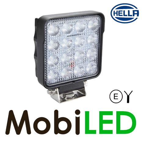 Hella Hella S2500 Work lamp 25W square E-mark