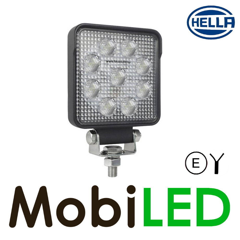 Hella Hella S1500 Worklight 15 watt square E-mark Hella Hella S1500 Worklight 15 watt square E-mark