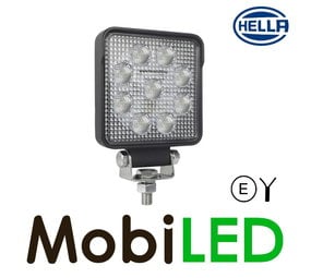 Hella S1500 werklamp 15W vierkant E-keur