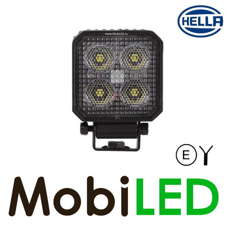 Hella Hella TS1700 Lampe de travail 24W carrée 3m cable E-marque