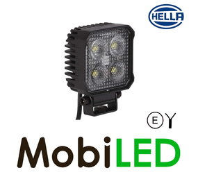 Hella Hella TS1700 Werklamp 24W vierkant 3m kabel E-keur Hella Hella TS1700 Werklamp 24W vierkant 3m kabel E-keur