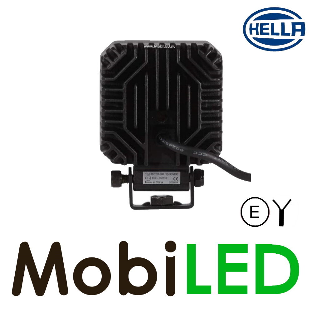 Hella Hella TS1700 Lampe de travail carrée 24W E-marque
