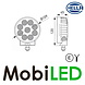 Hella Hella TR3000 Worklight 31 watt round E-mark Hella Hella TR3000 Worklight 31 watt round E-mark