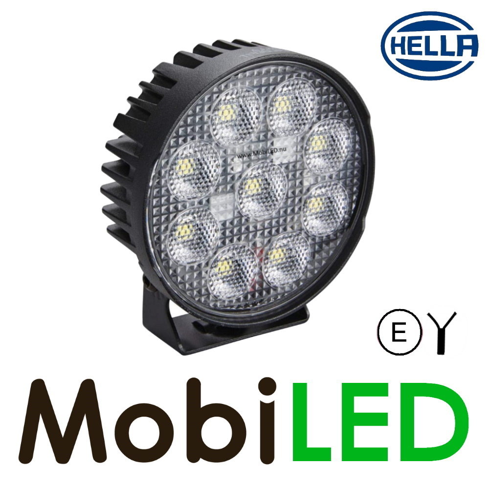Hella Hella TR3000 Work lamp 31 watt round E-mark