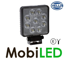 Hella PS1000 Work lamp 9W square E-mark Hella PS1000 Work lamp 9W square E-mark