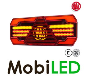 WAS Rear light 4 functions bayonet NEON look right WAS Rear light 4 functions bayonet NEON look right