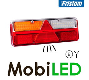 Fristom Kingpoint Rear light 6 functions NEON look left Fristom Kingpoint Rear light 6 functions NEON look left