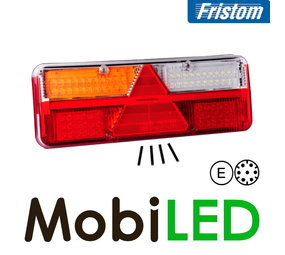 Fristom Kingpoint Feu arrière 6 fonctions 7broches baïonnette NEON look gauche Fristom Kingpoint Feu arrière 6 fonctions 7broches baïonnette NEON look gauche
