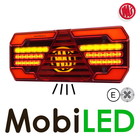 WAS WAS Achterlicht 4 functies met kentekenverlichting reflector rechts  12-24V E-keur