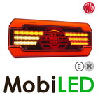 WAS Rear light 4 functions  left 12-24V E-mark