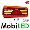 WAS WAS Achterlicht 4 functies met kentekenverlichting links 12-24V E-keur WAS WAS Achterlicht 4 functies met kentekenverlichting links 12-24V E-keur