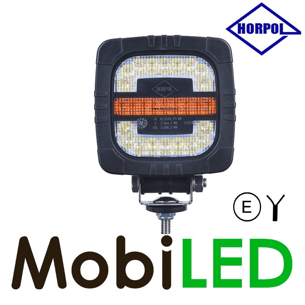 HORPOL Horpol Front position light 3 functions E-mark HORPOL Horpol Front position light 3 functions E-mark