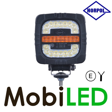 HORPOL Horpol Front position light 3 functions E-mark HORPOL Horpol Front position light 3 functions E-mark