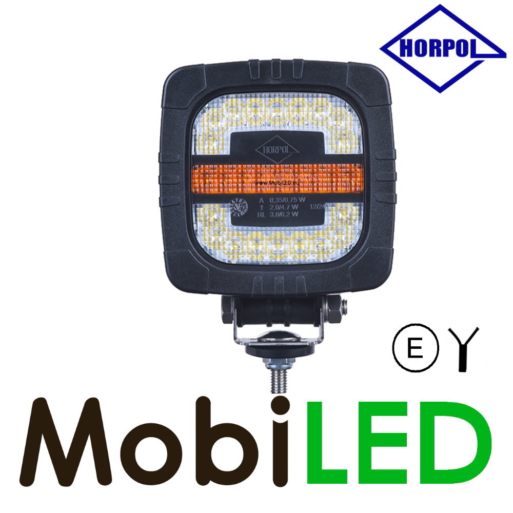 HORPOL Horpol Front position light 2 functions E-mark HORPOL Horpol Front position light 2 functions E-mark