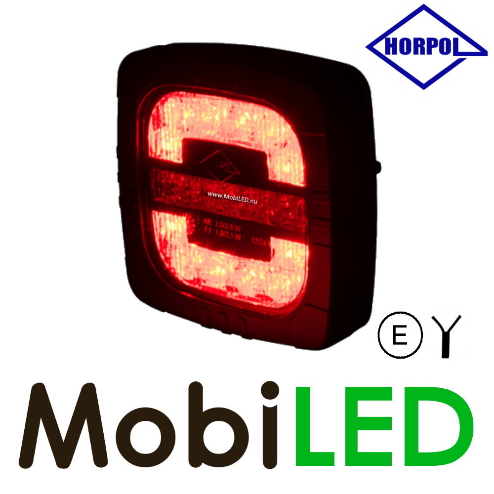 HORPOL Horpol Rear light 2 functions E-mark HORPOL Horpol Rear light 2 functions E-mark