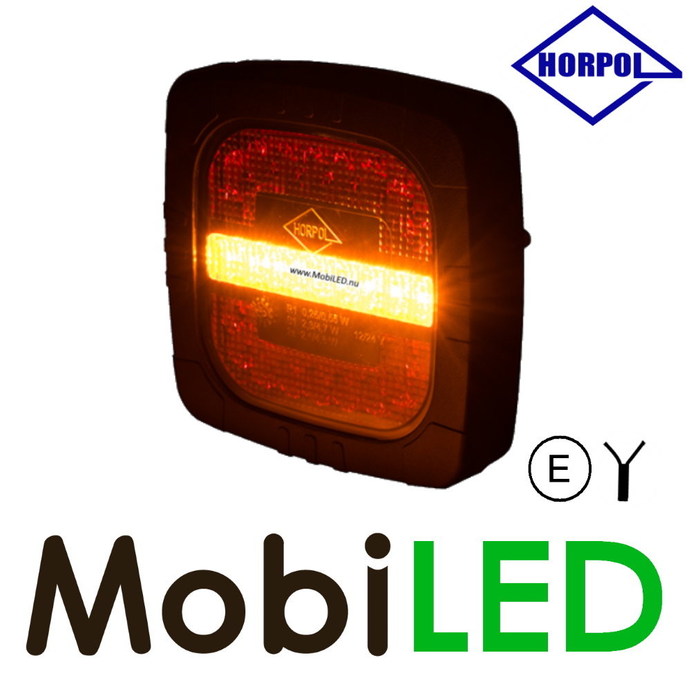 HORPOL Horpol Rear light 3 functions E-mark HORPOL Horpol Rear light 3 functions E-mark