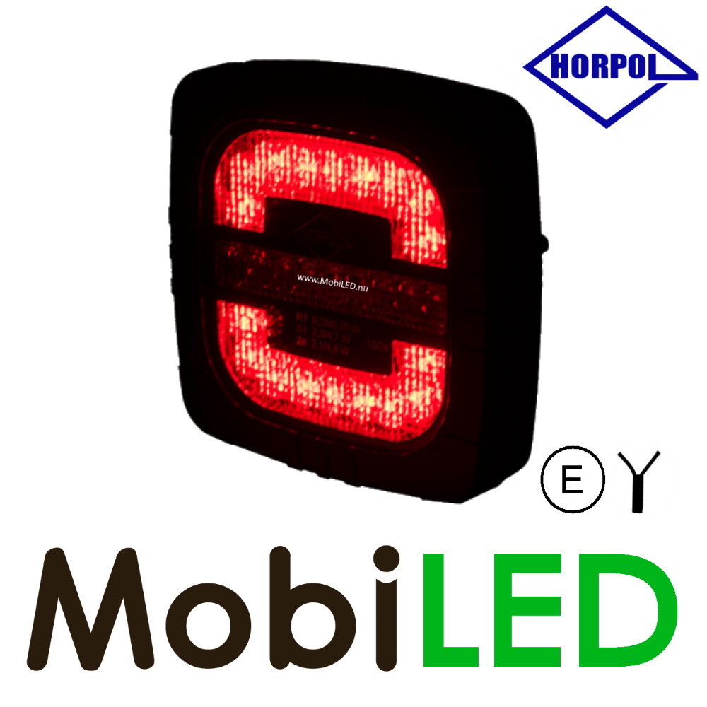 HORPOL Horpol Rear light 3 functions E-mark HORPOL Horpol Rear light 3 functions E-mark