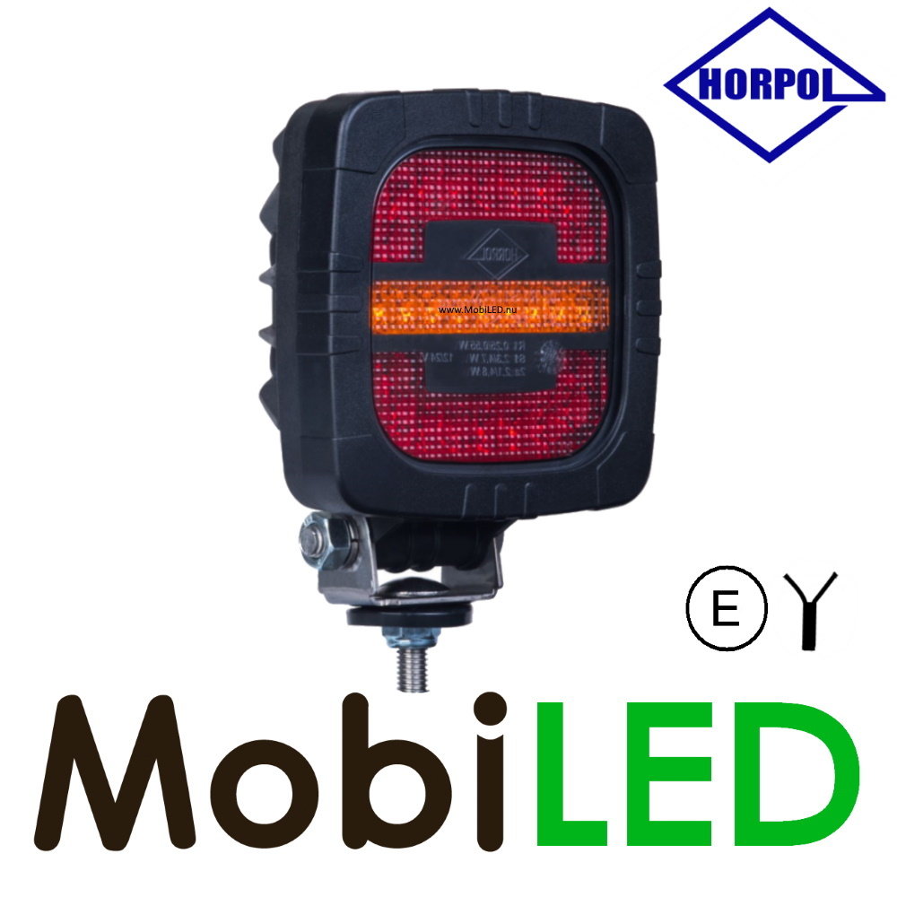 HORPOL Rear light 3 functions E-mark