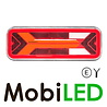 Achterlicht 5 functies reflector links E-keur Achterlicht 5 functies reflector links E-keur