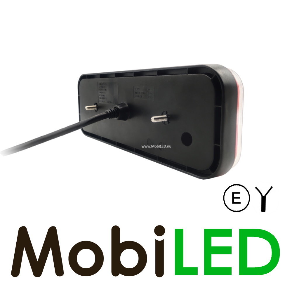 Feu arrière 5 fonctions réflecteur gauche E-marque Feu arrière 5 fonctions réflecteur gauche E-marque