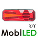 Achterlicht 5 functies reflector links E-keur Achterlicht 5 functies reflector links E-keur