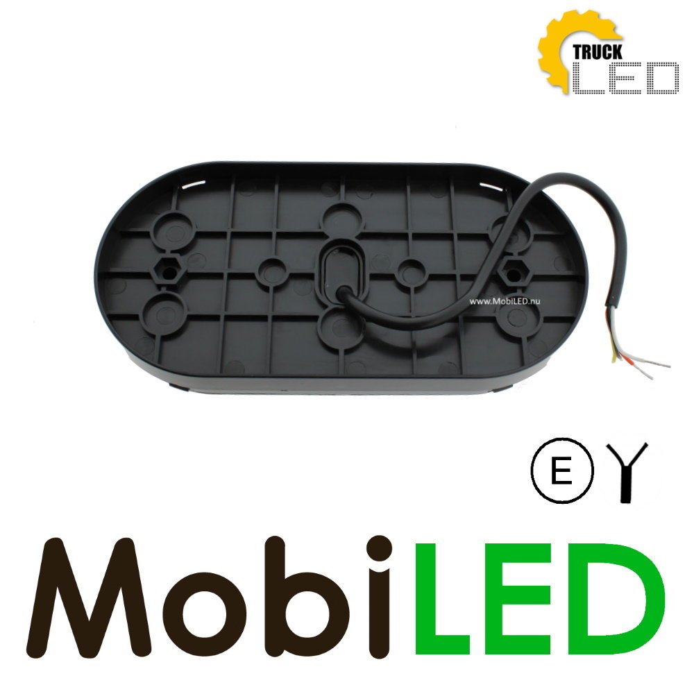 TruckLED Feu arrière 12–24 volts 3 fonctions E-marque TruckLED Feu arrière 12–24 volts 3 fonctions E-marque