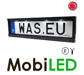 WAS Kentekenplaathouder met verlichting WAS Kentekenplaathouder met verlichting