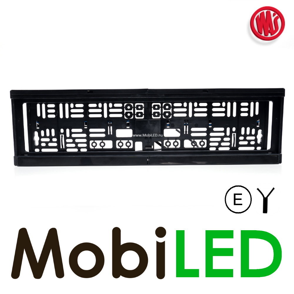 WAS Kentekenplaat met verlichting 1 functie