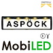 Aspöck Plaque d'immatriculation avec éclairage 12 volts 1 fonction Aspöck Plaque d'immatriculation avec éclairage 12 volts 1 fonction