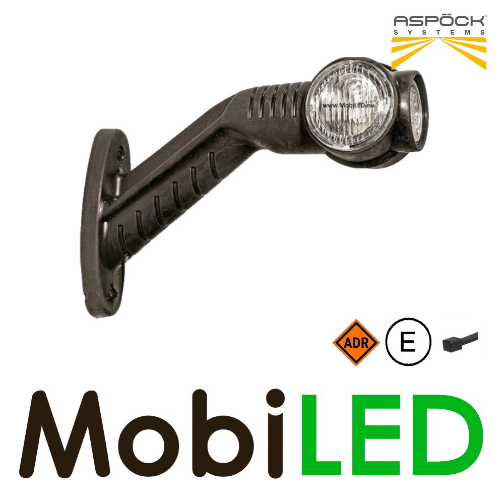 Aspöck Superpoint III schuin model Rechts E-keur rood/amber/wit 12 volt